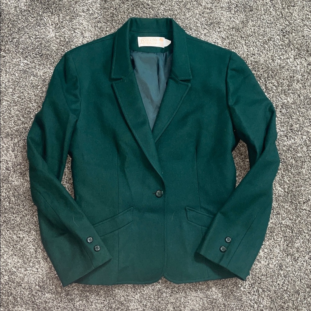 Pendleton VTG Virgin Wool Women's Blazer